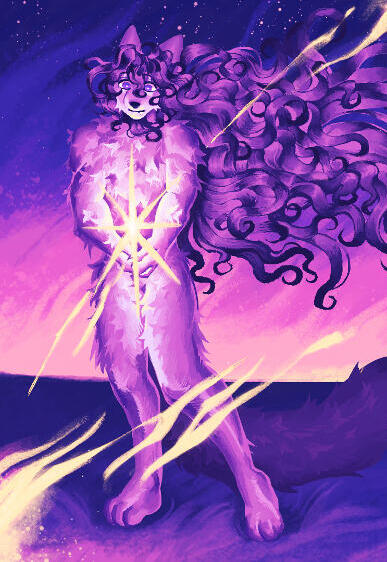 Rendered fullbody of Hexterdex for Rhimeguts.